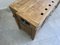 Vintage Rustic Wooden Workbench 12