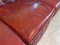 Vintage Oxblood Color Leather Sofa, Image 6