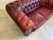 Vintage Leather Sofa in Oxblood Color 7