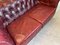Vintage Leather Sofa in Oxblood Color 6