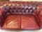 Vintage Leather Sofa in Oxblood Color 16