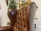 Vintage Brown Leather Armchair 10