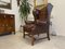 Vintage Brown Leather Armchair 6