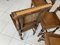Brauner Vintage Esszimmerstuhl aus Holz 6
