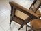Vintage Brown Wooden Dining Chair 7