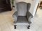 Vintage Fireside Grey Armchair, Image 7