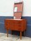 Danish Mid-Century Teak Chest of Drawers & Mirror, 1960s, Set of 2, Image 1