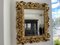 Baroque Florentine Mirror with Craved Wood Frame, Image 1
