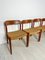 Danish Teak & Papercord No. 75 Dining Chair by Niels Otto Møller, 1950s, Image 9