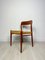 Danish Teak & Papercord No. 75 Dining Chair by Niels Otto Møller, 1950s 1