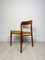 Danish Teak & Papercord No. 75 Dining Chair by Niels Otto Møller, 1950s, Image 1