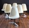 PSCC Fibreglass Office Chairs by Charles & Ray Eames for ICF production, Set of 6 1