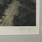 Artista impresionista, Escenas del lago, siglo XX, Litografías, Enmarcado, Juego de 2, Imagen 3