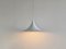 White Semi Pendant Lamp by Bonderup & Torsten Thorup for F&M, Image 7