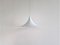 White Semi Pendant Lamp by Bonderup & Torsten Thorup for F&M, Image 2
