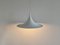 White Semi Pendant Lamp by Bonderup & Torsten Thorup for F&M 6