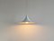 White Semi Pendant Lamp by Bonderup & Torsten Thorup for F&M 5