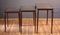 Mesas superpuestas de madera de nogal de Osvaldo Borsani para Atelier Borsani Varedo, años 50. Juego de 3, Imagen 3