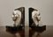 Art Deco Revival Egyptian Bronze Bookends by Charles Sphinx, Set of 2, Image 3