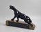 A. Notari, Art Deco Panther, 1930s, Spelter on Marble Base, Image 8