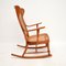 Antique French Bentwood & Cane Rocking Chair, 1920s 2