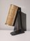 Lámpara de mesa Bauhaus Era de madera y ratán, años 30, Imagen 4