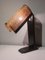 Bauhaus Era Wood & Rattan Table Lamp, 1930s 2