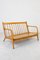 Sofa and Armchairs by Ib Kofod-Larsen, 1950s, Set of 3 24