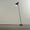Lámpara de pie simple en gris, Dinamarca, años 60, Imagen 4