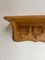 Mid-Century Scandinavian Oak Wall Mounted Coat Rack with Turned Wood Hooks, 1960s 14