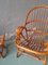 Bohemian Chair & Rattan Ottomane, 2er Set 8