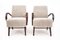 Art Deco Beige Armchairs, Former Czechoslovakia, 1930s, Set of 2 4