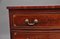 Early 19th Century Flame Mahogany and Inlaid Bowfront Chest of Drawers, 1830s, Image 4