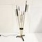 Mid-Century Floor Lamp in Resin & Brass for Maison Arlus, 1950s 1