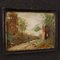 Italian Artist, Landscape, 1960, Oil on Masonite, Framed 10