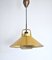 Lámpara colgante de latón de Frits Schlegel para Lyfa, Dinamarca, años 60, Imagen 4