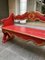 Venetian Red Wooden Bench, Image 7
