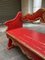 Venetian Red Wooden Bench 6