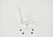 Silla de escritorio blanca de Charles & Ray Eames para ICF / Herman Miller, años 70, Imagen 5