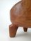 Large Tribal African Coffe Table in Carved Wood with Legs 16