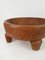 Grande Table Basse Tribal Africaine en Bois Sculpté avec Pieds 10