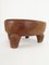 Large Tribal African Coffe Table in Carved Wood with Legs 15