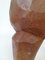 Grande Table Basse Tribal Africaine en Bois Sculpté avec Pieds 4