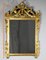 Specchio rettangolare Luigi XVI in legno dorato, Immagine 2