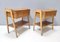 Vintage Beech Nightstands in the style of Ico Parisi, Italy, 1950s, Set of 2 4