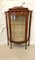 Antique Victorian Satinwood Display Cabinet with Original Painted Decoration, 1880s 2