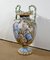 19th Century Majolica Vase on Saddle Set, Italy, Set of 2 7