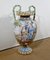 19th Century Majolica Vase on Saddle Set, Italy, Set of 2 6