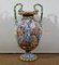 Vase en Majolique sur Selle, 19ème Siècle, Italie, Set de 2 29