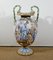 19th Century Majolica Vase on Saddle Set, Italy, Set of 2 5